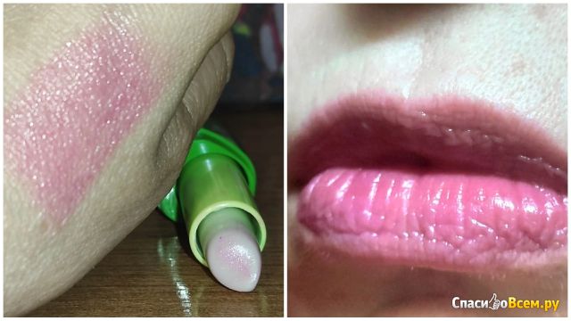 Бальзам для губ Meover Aloe Vera 99% Lip balm проявляющаяся