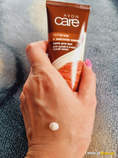 Восстанавливающий крем для рук Avon Care "Масло какао" с витамином E