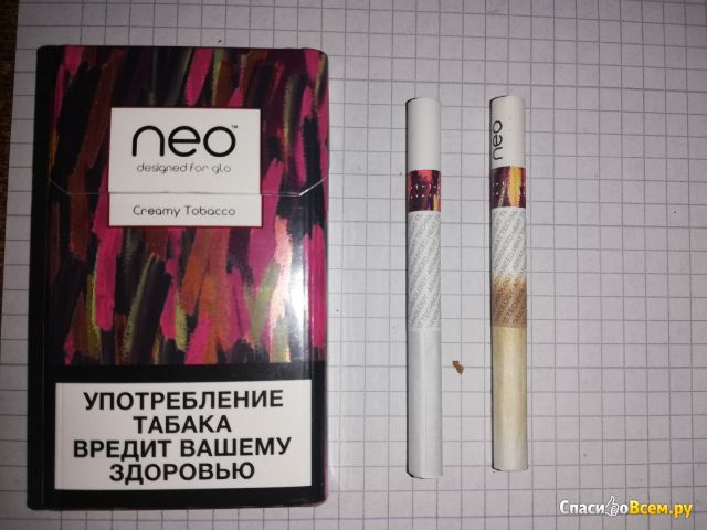 Табачные стики для GLO Neo Creamy Tobacco