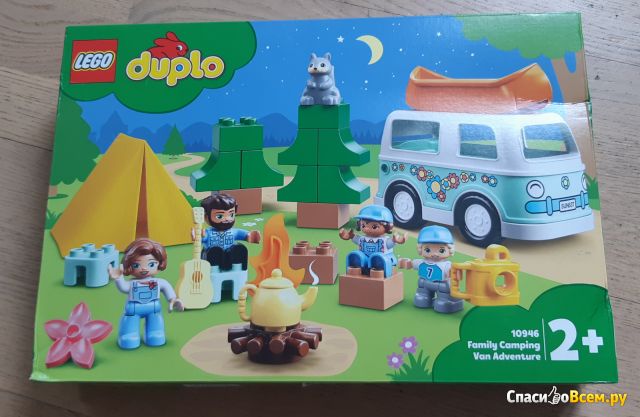 Конструктор Lego Duplo Town "Семейное приключение на микроавтобусе" 10946
