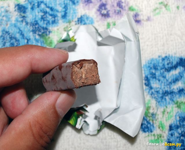 Конфеты глазированные шоколадной глазурью с корпусом пралине "Бабаевская белочка"