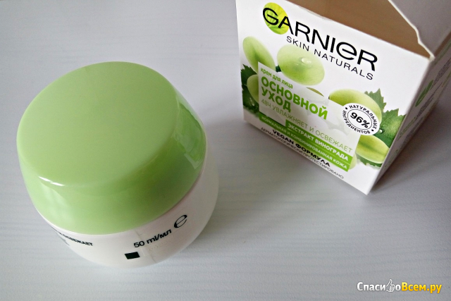 Крем для лица Garnier Skin Naturals Ультраувлажняющий "Основной уход"