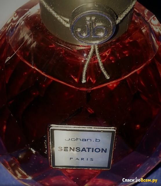Женская парфюмированная вода Geparlys Johan.B Sensation