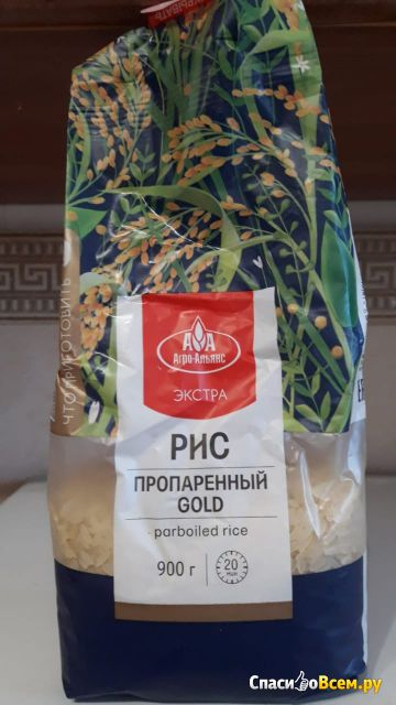 Рис Пропаренный Gold "Агро-Альянс"