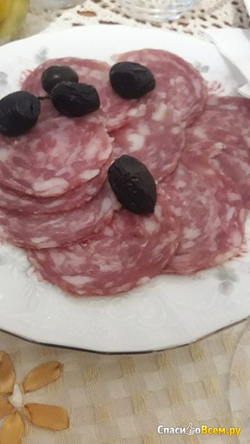 Колбаса сырокопченая "Итальянская" Мясное производство Ремит