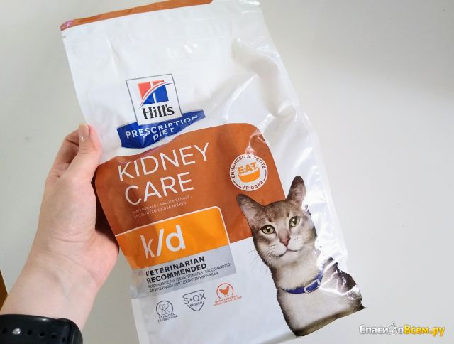 Сухой корм для кошек Hill's Prescription Diet k/d Kidney Care