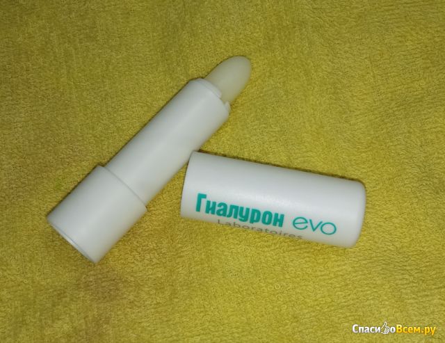 Гигиеническая помада Evo Laboratories "Гиалурон" для очень сухой кожи губ