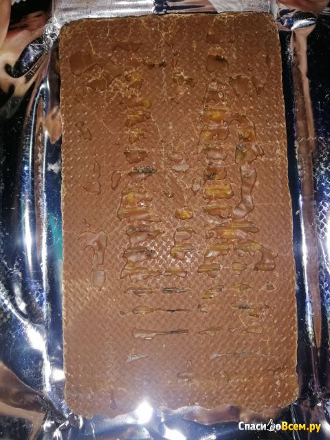 Шоколад Славянка "Степ" изюм, арахис и карамель