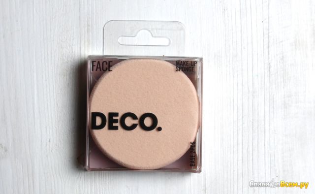 Набор спонжей для макияжа "Deco"