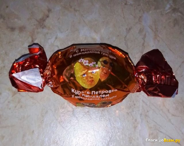 Шоколадные конфеты "Курага Петровна" Озерский сувенир