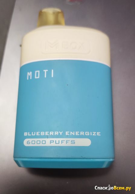 Электронная сигарета Moti Box 6000 puffs Blueberry Energize