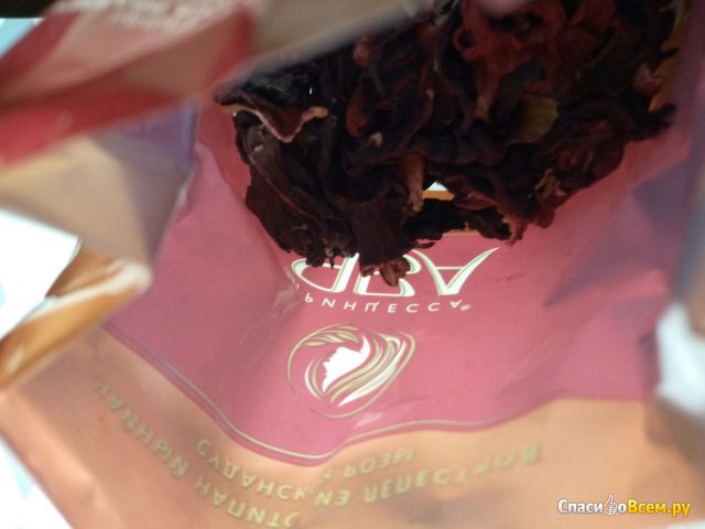 Чайный напиток из лепестков суданской розы "Принцесса Ява" Каркадэ