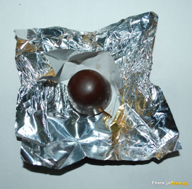 Шоколадные конфеты "Победа" Трюфели с коньяком