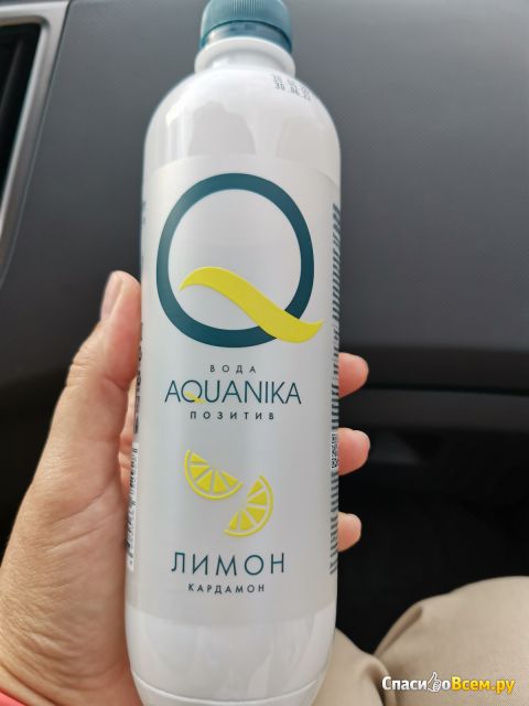 Напиток безалкогольный негазированный "Aquanika. Лимон-Кардамон"