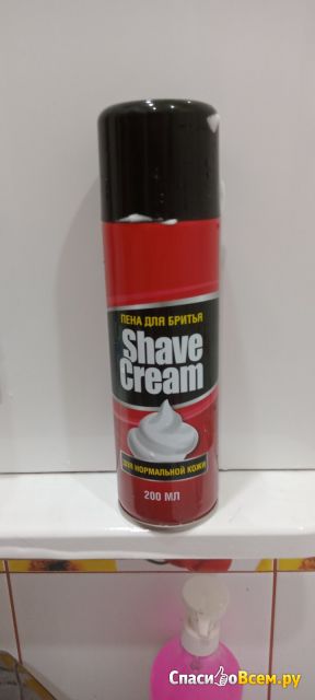 Пена для бритья Shave Cream для нормальной кожи