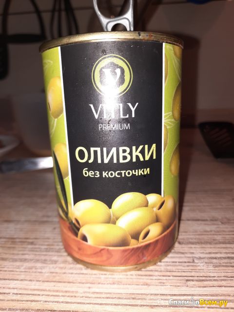 Оливки без косточки Vitly Premium