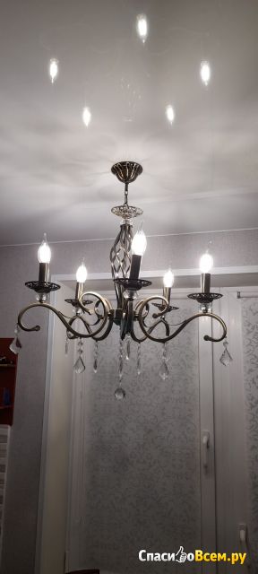 Лампа светодиодная In Home LED Свеча на ветру deco 9Вт Е14