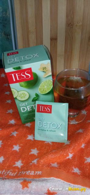 Чай Tess Get Detox