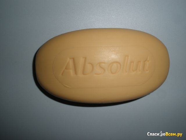 Туалетное твердое антибактериальное мыло Absolut "белый чай и масло оливы"