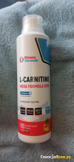 Fitness Formula L-Carnitine Mega Formula 5000 со вкусом тропик