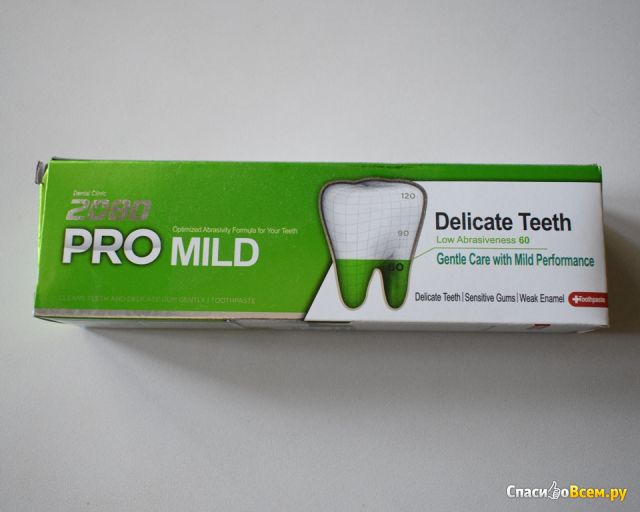 Зубная паста Dental Clinic 2080 Pro Mild Delicate Teeth