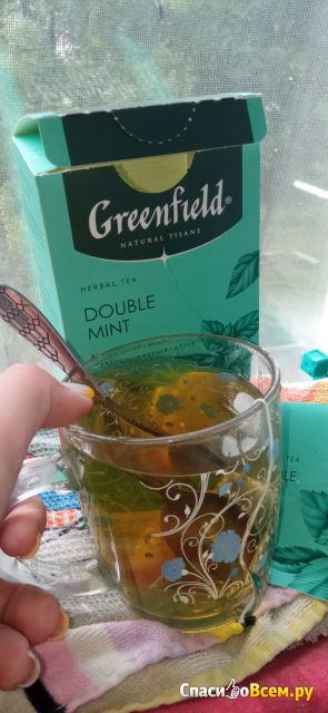 Чай Greenfield Natural Tisane Double Mint