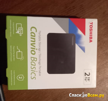 Внешний диск HDD Toshiba Canvio Basics HDTB410EK3AA