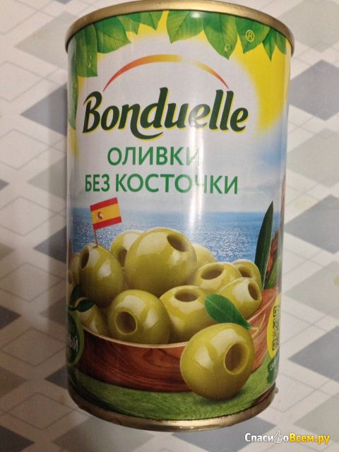 Оливки без косточки Bonduelle