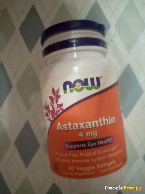 Бад NOW Astaxanthin