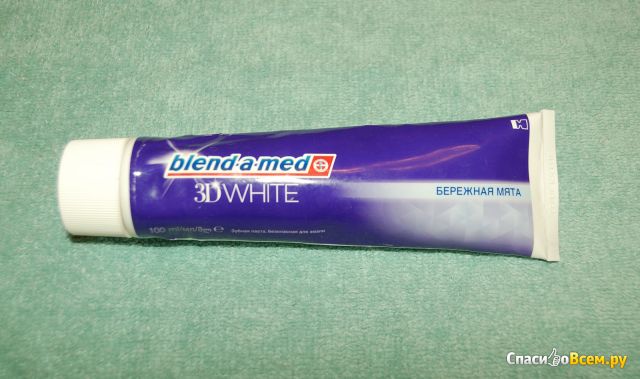 Зубная паста Blend-a-Med 3D-white "Бережная мята" 3 в 1