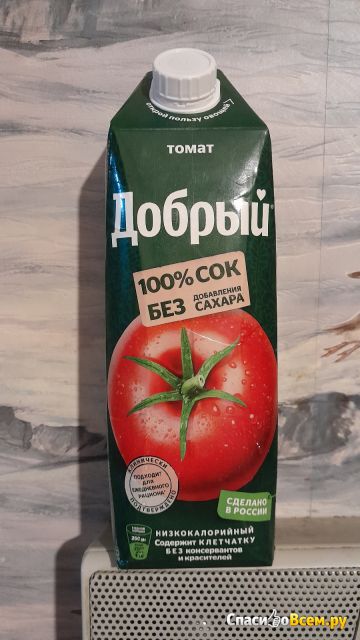 Сок "Добрый" томатный