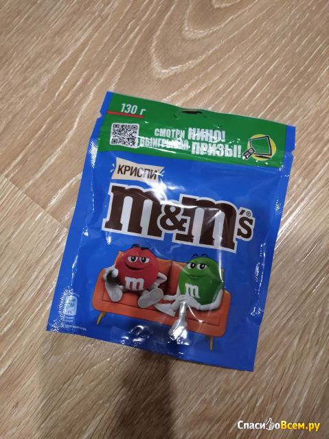 Драже Mars M&M's Crispy
