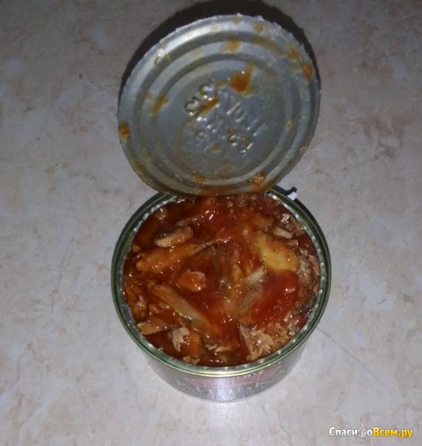 Килька черноморская "Гурместор" неразделанная обжаренная в томатном соусе