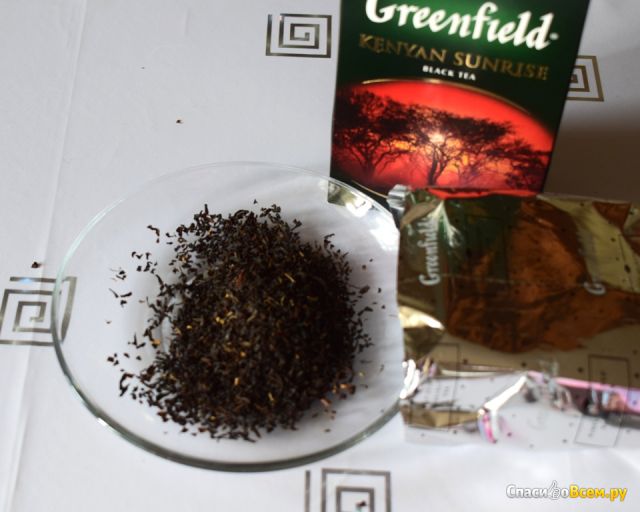Черный чай Greenfield Kenyan Sunrise