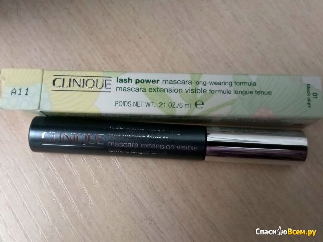 Влагостойкая тушь Clinique Lash Power Mascara Long-Wearing Formula