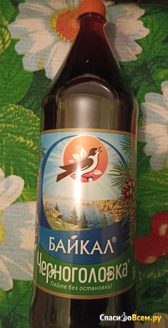 Безалкогольный сильногазированный напиток "Байкал" Черноголовка