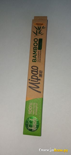 Зубная щетка Mipao Bamboo Toothbrush Eco Medium