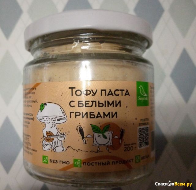 Тофу паста с белыми грибами Soymik