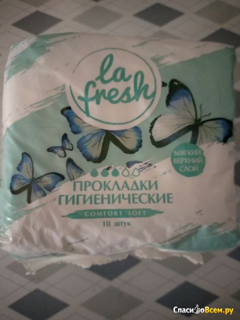 Прокладки "Тандер" La fresh comfort soft