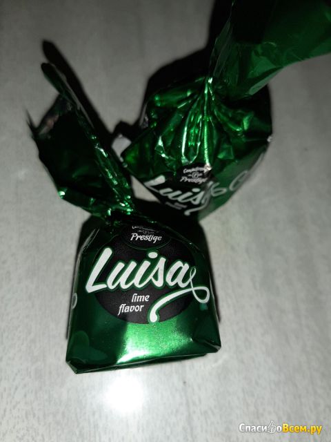 Конфеты Prestige "Luisa" со вкусом лайма