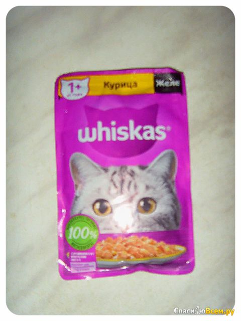 Корм для кошек Whiskas «Сочные кусочки с курицей»