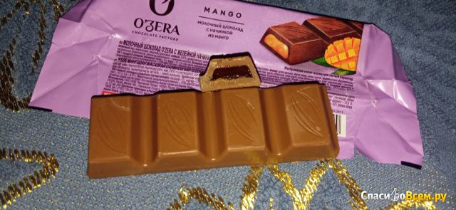 Шоколадный батончик O'Zera Mango