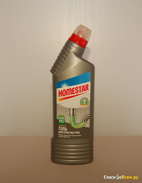 Активный гель для чистки труб Homestar