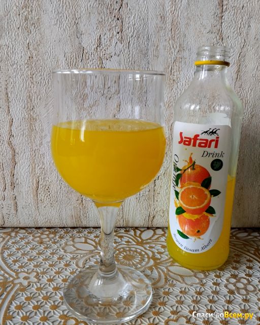 Апельсиновый напиток Safari Drink Orange