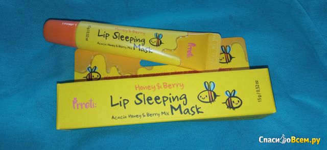 Ночная маска для губ Prreti Honey & Berry Lip Sleeping Mask