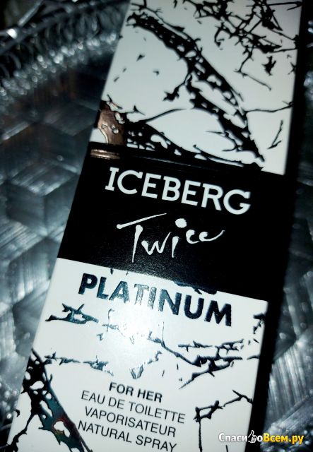 Туалетная вода Iceberg Twice Platinum