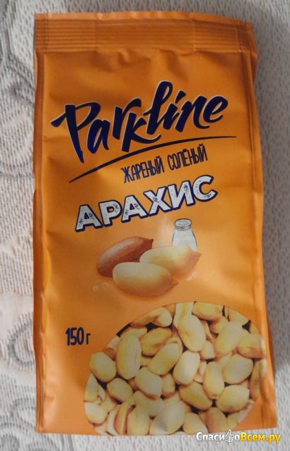 Жареный соленый арахис Parkline