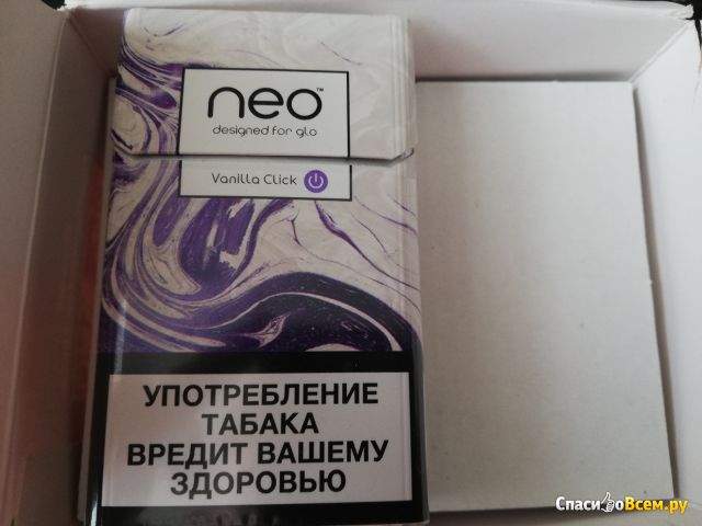 Табачные стики для GLO Neo Vanilla Click