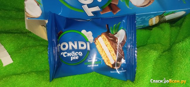 Пирожное Tondi Choco Pie Кокосовое