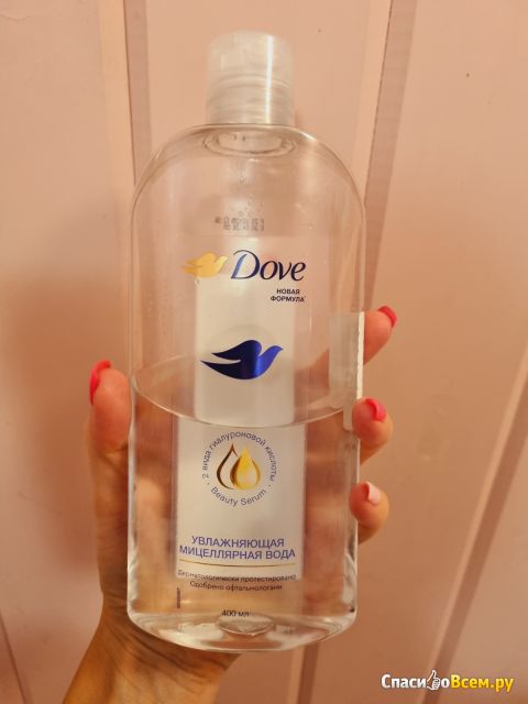 Мицеллярная вода Dove Увлажняющая